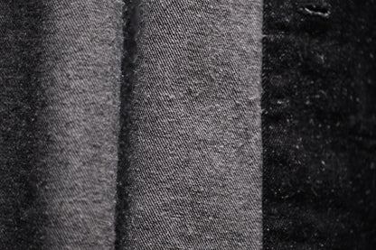 SANMONT　/  26s_SWA0105  Cotton Silk Work Jacket  / Black Indigo