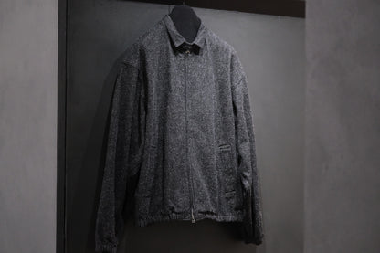 SANMONT　/  26s_SWA0104   Cotton Silk Swing Top  / Black Indigo