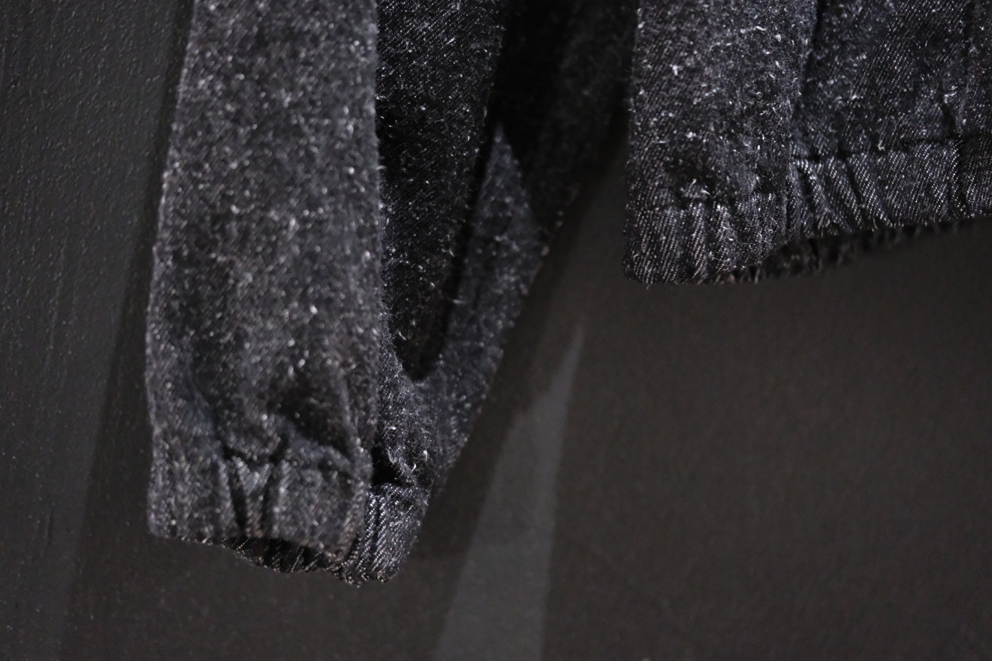 SANMONT　/  26s_SWA0104   Cotton Silk Swing Top  / Black Indigo