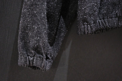 SANMONT　/  26s_SWA0104   Cotton Silk Swing Top  / Black Indigo