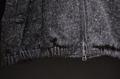 SANMONT　/  26s_SWA0104   Cotton Silk Swing Top  / Black Indigo