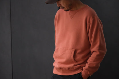 WASEW / UNPARKA SWEAT / GRAY ・ BRICK RED