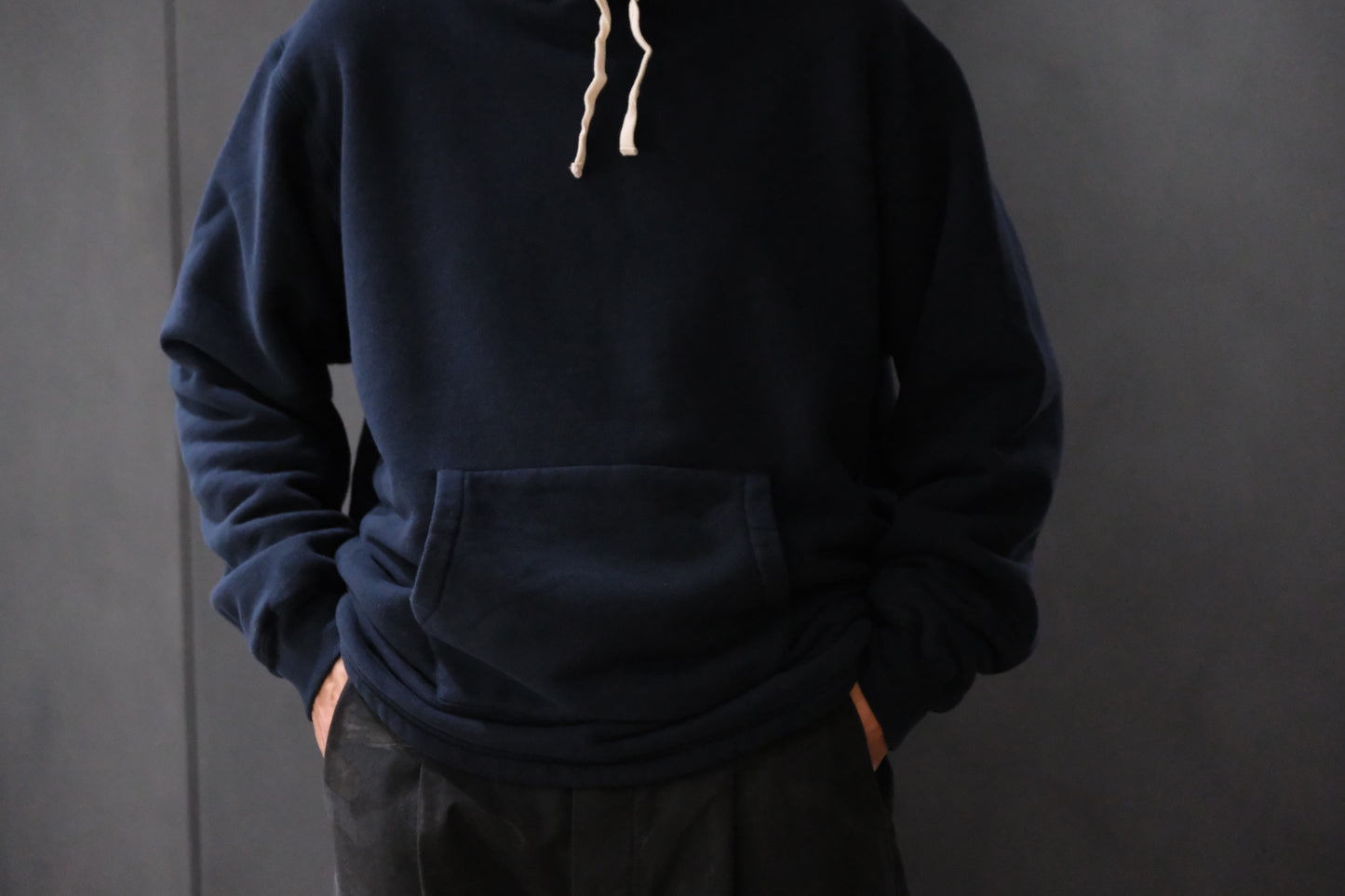 WASEW / ODD HOODIE SWEAT (NAVY)