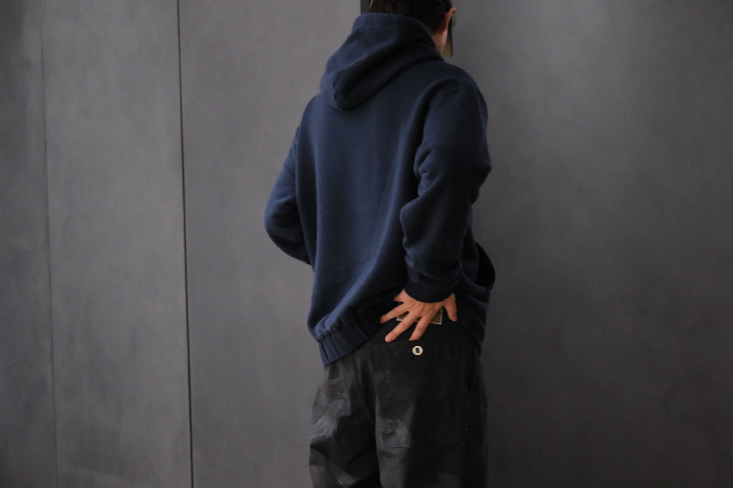 WASEW / ODD HOODIE SWEAT (NAVY)