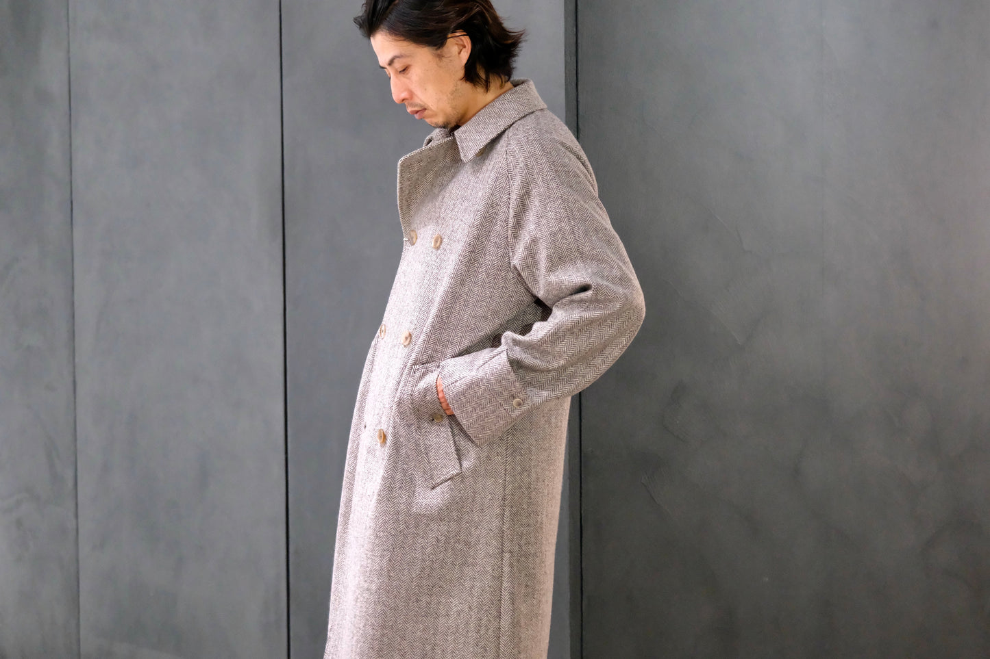 2026AW受注商品/COHERENCE/FOUFOU Ⅱ/CHEVRON TWEED JERSEY