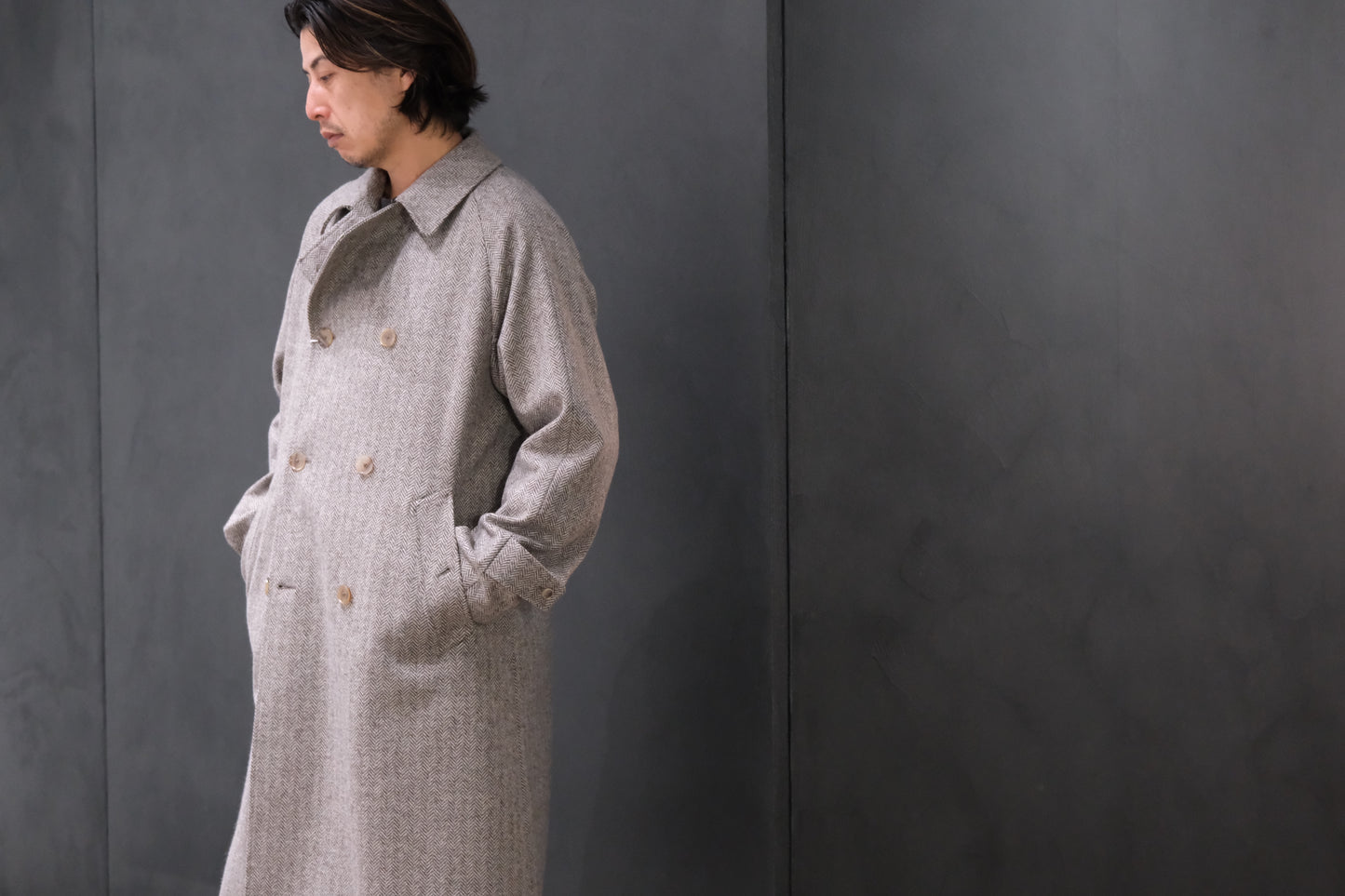 2026AW受注商品/COHERENCE/FOUFOU Ⅱ/CHEVRON TWEED JERSEY