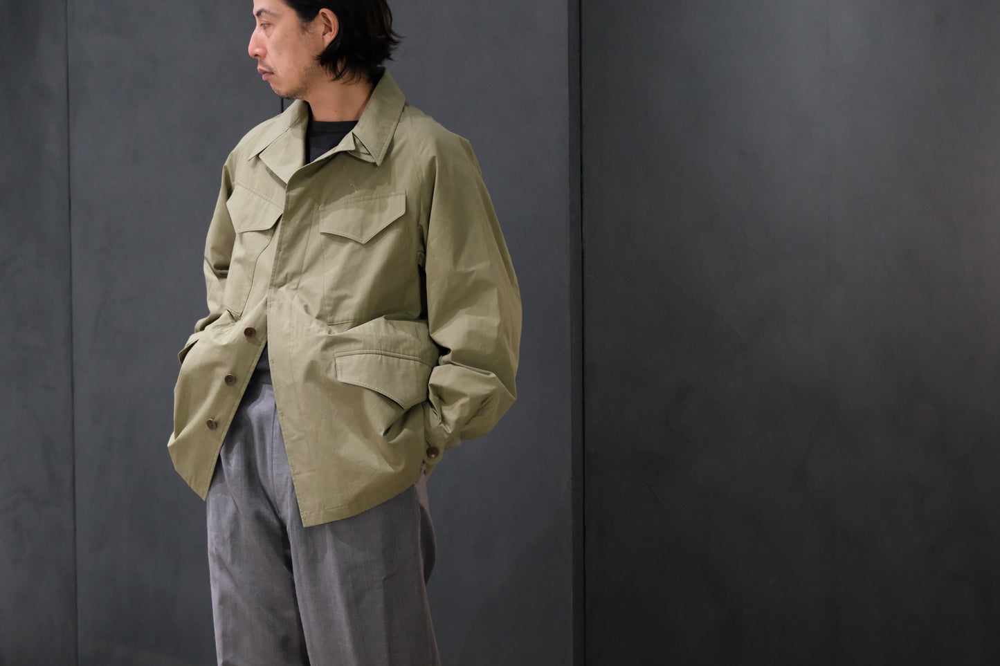 2026AW受注商品/COHERENCE/ROBERT-FLC/COHÉRENCE WEATHER RESISTANT COTTON LIGHT