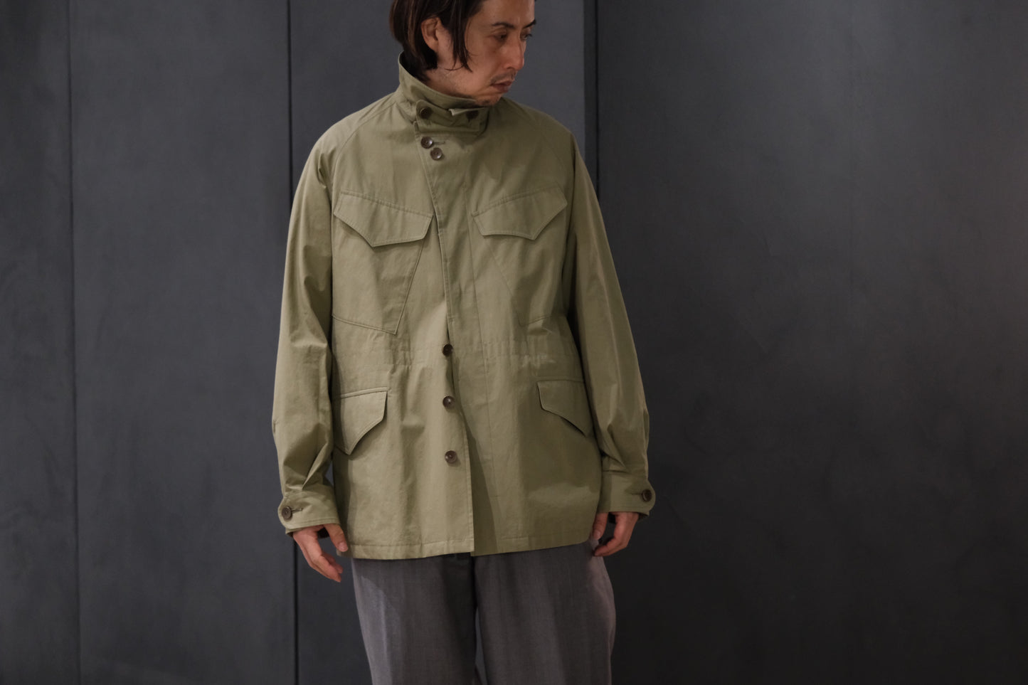 2026AW受注商品/COHERENCE/ROBERT-FLC/COHÉRENCE WEATHER RESISTANT COTTON LIGHT