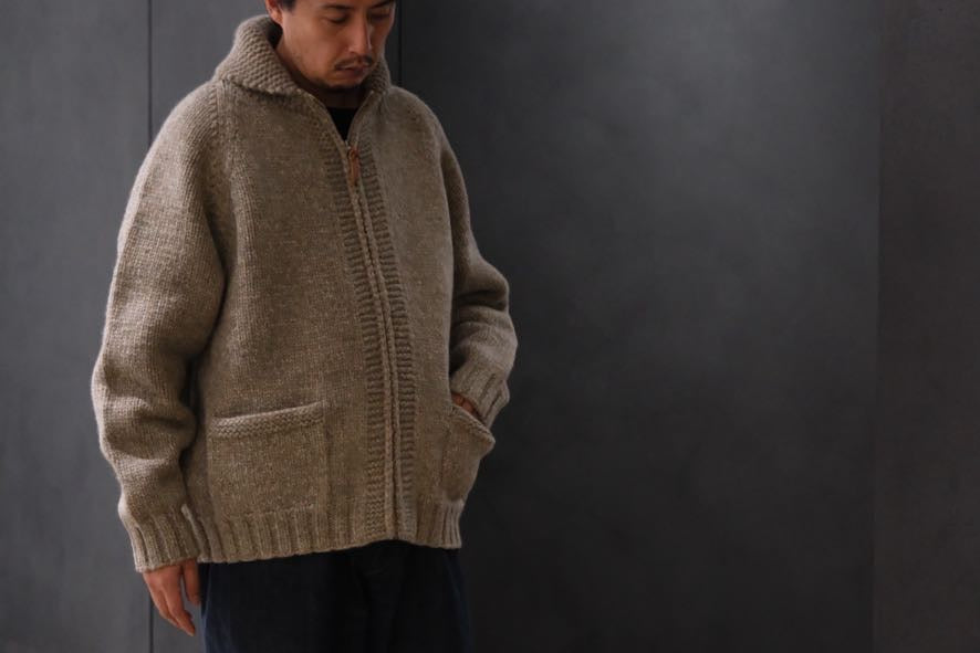 Slopeslow/cowichan sweater C/#23/fog