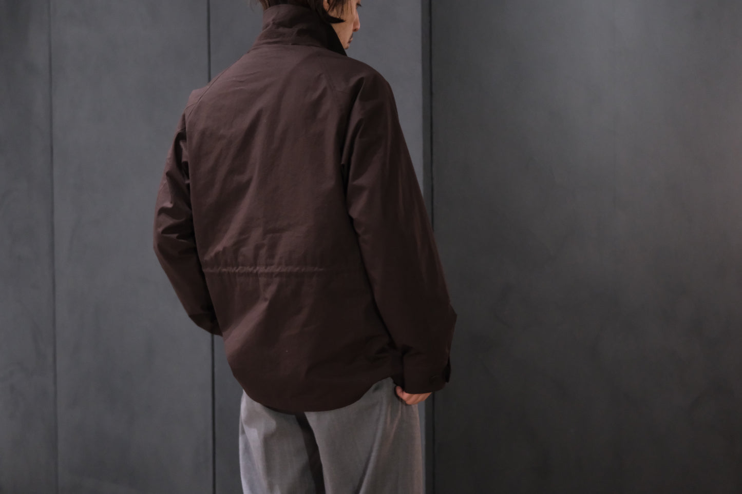 2026AW受注商品/COHERENCE/ROBERT-FLC/COHÉRENCE WEATHER RESISTANT COTTON LIGHT/CACAO