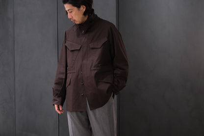 2026AW受注商品/COHERENCE/ROBERT-FLC/COHÉRENCE WEATHER RESISTANT COTTON LIGHT/CACAO