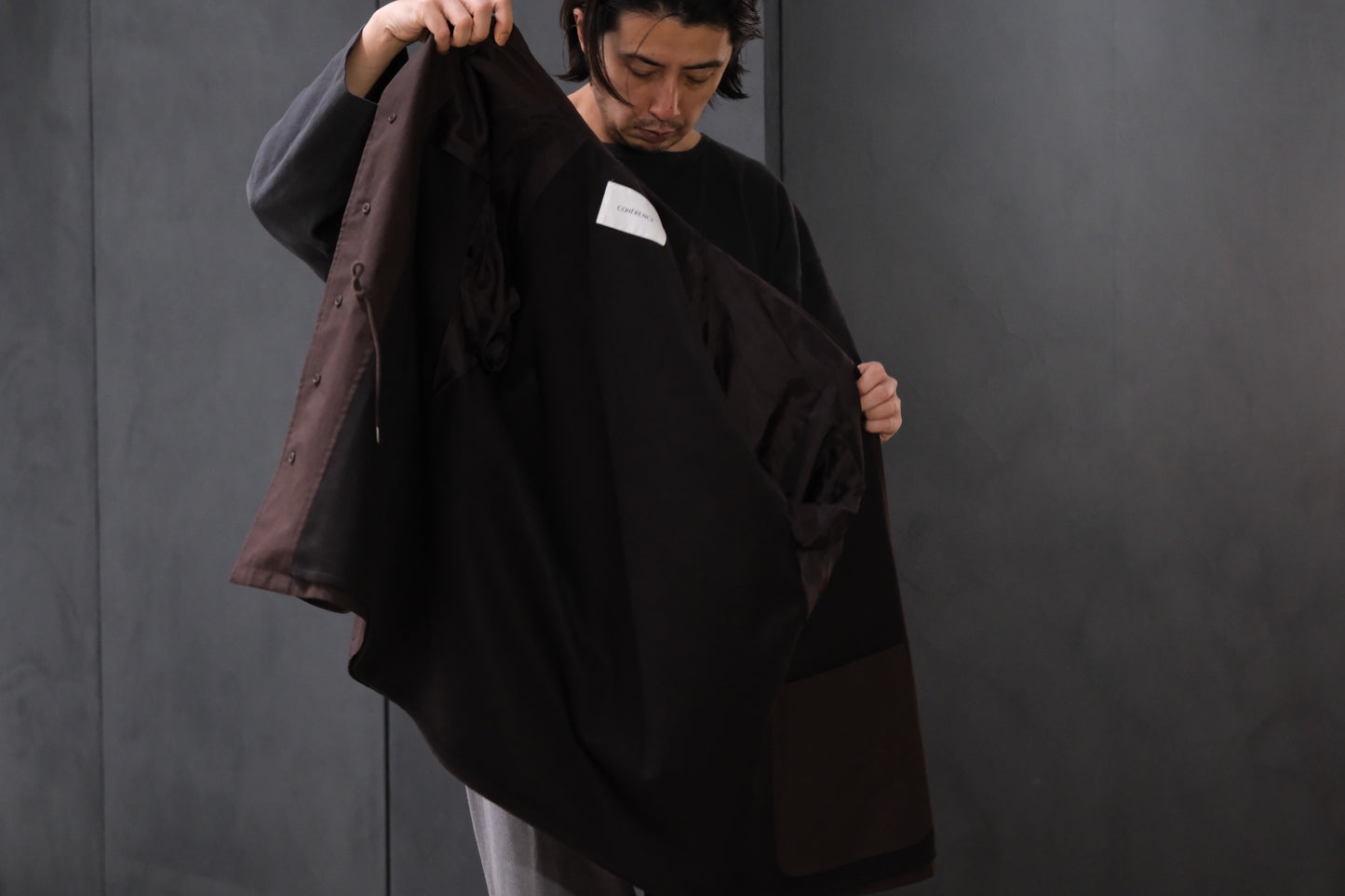 2026AW受注商品/COHERENCE/ROBERT-FLC/COHÉRENCE WEATHER RESISTANT COTTON LIGHT/CACAO