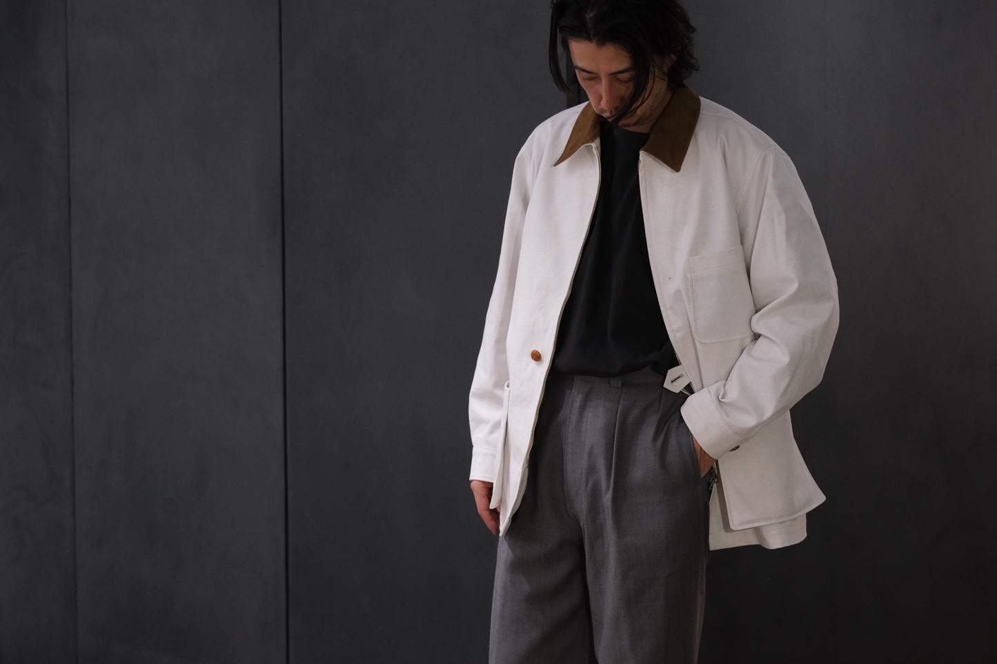 2026AW受注商品/COHERENCE/BIRKS-FLB/COHÉRENCE YACHT CANVAS/BIRCH WHITE