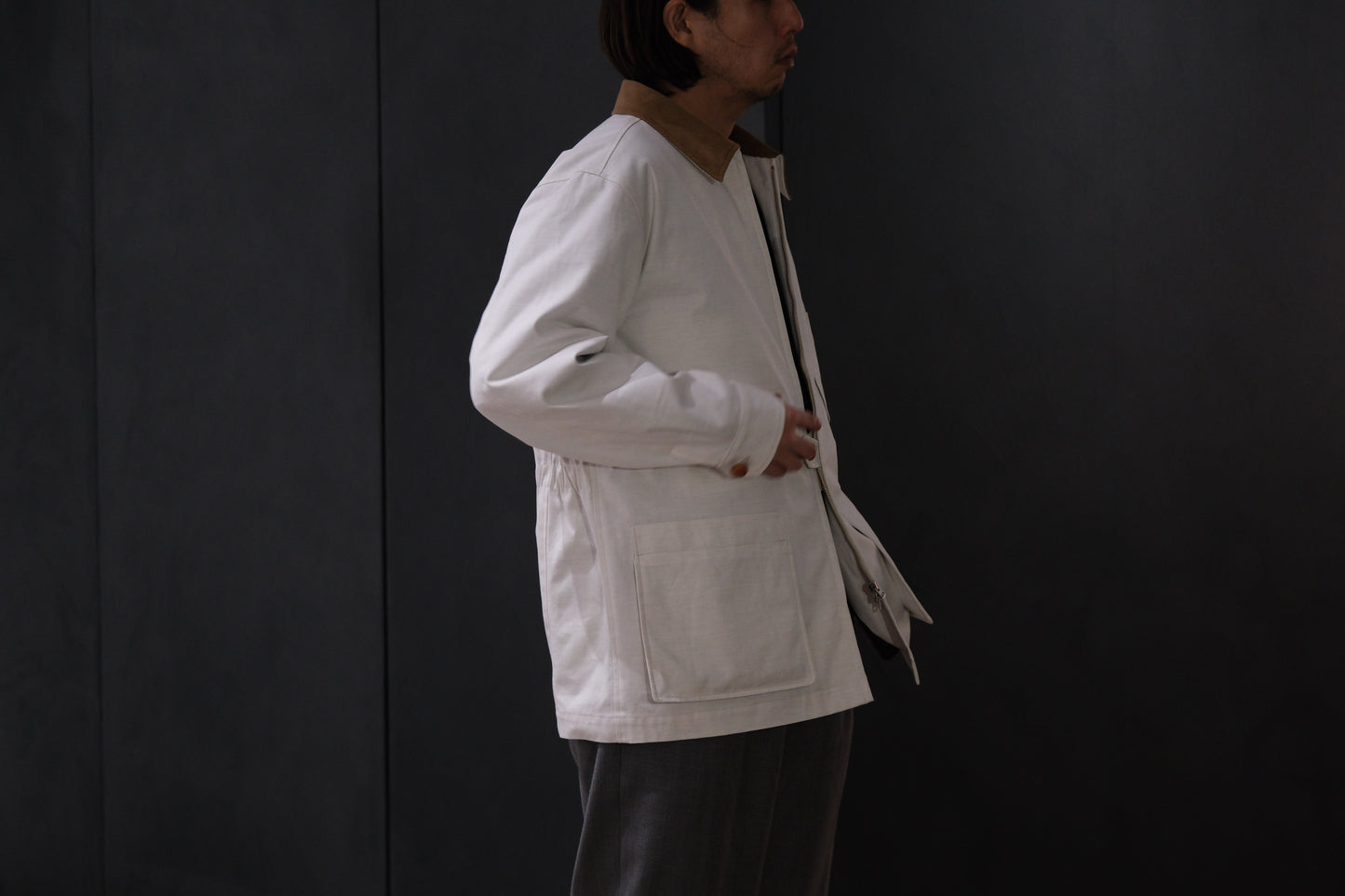 2026AW受注商品/COHERENCE/BIRKS-FLB/COHÉRENCE YACHT CANVAS/BIRCH WHITE
