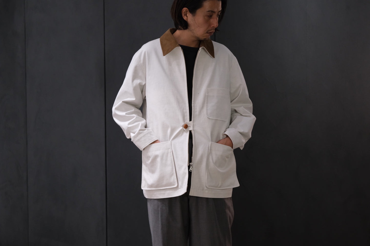 2026AW受注商品/COHERENCE/BIRKS-FLB/COHÉRENCE YACHT CANVAS/BIRCH WHITE