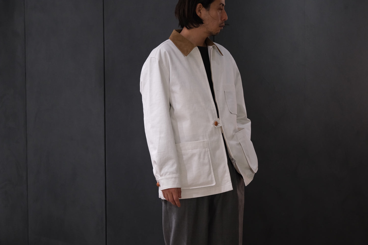 2026AW受注商品/COHERENCE/BIRKS-FLB/COHÉRENCE YACHT CANVAS/BIRCH WHITE
