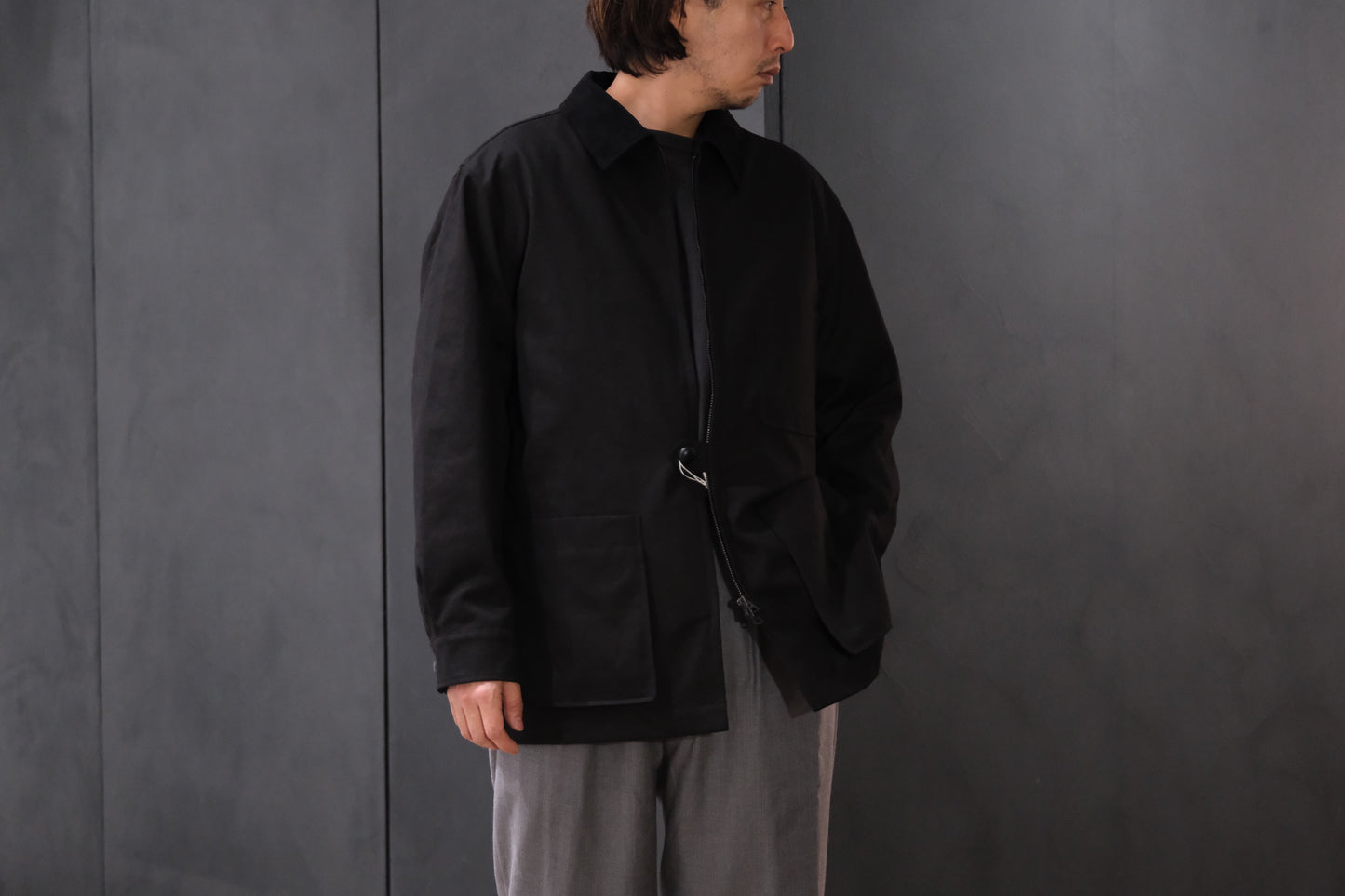 2026AW受注商品/COHERENCE/BIRKS-FLB/COHÉRENCE YACHT CANVAS/BLACK