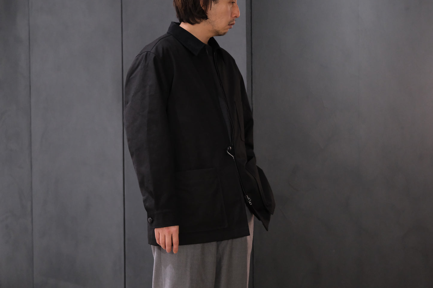2026AW受注商品/COHERENCE/BIRKS-FLB/COHÉRENCE YACHT CANVAS/BLACK