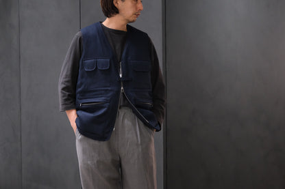 2026AW受注商品/COHERENCE/CICI Ⅱ/DOLMÁNY SATIN/D.BLUE