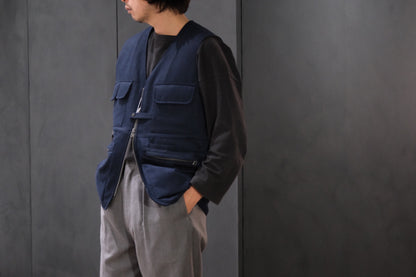 2026AW受注商品/COHERENCE/CICI Ⅱ/DOLMÁNY SATIN/D.BLUE