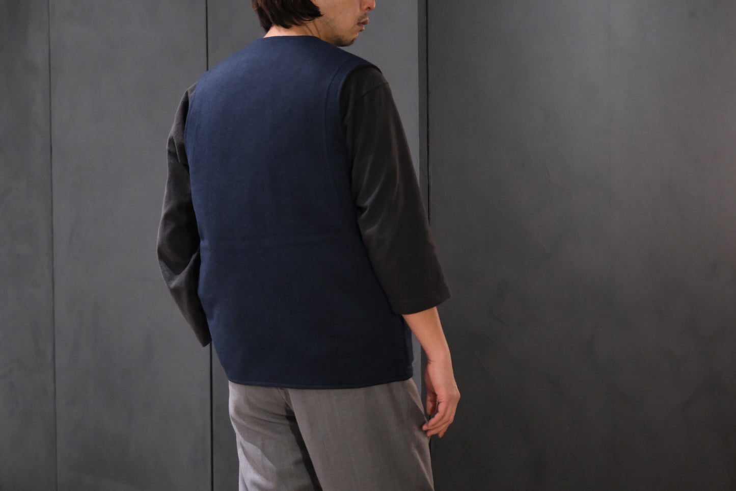 2026AW受注商品/COHERENCE/CICI Ⅱ/DOLMÁNY SATIN/D.BLUE