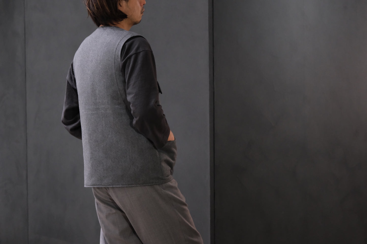 2026AW受注商品/COHERENCE/CICI Ⅱ/DOLMÁNY SATIN/GREY