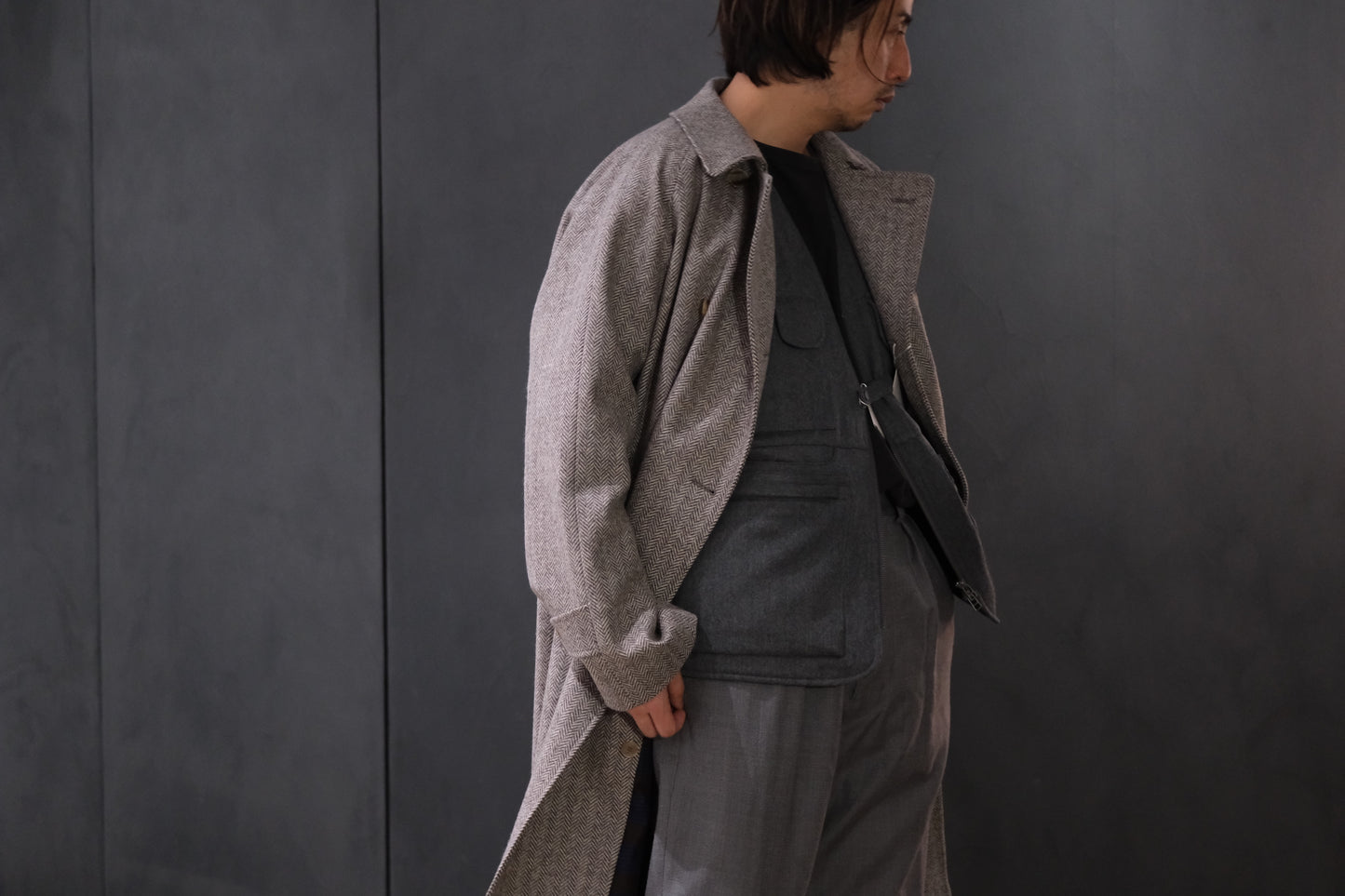 2026AW受注商品/COHERENCE/CICI Ⅱ/DOLMÁNY SATIN/GREY