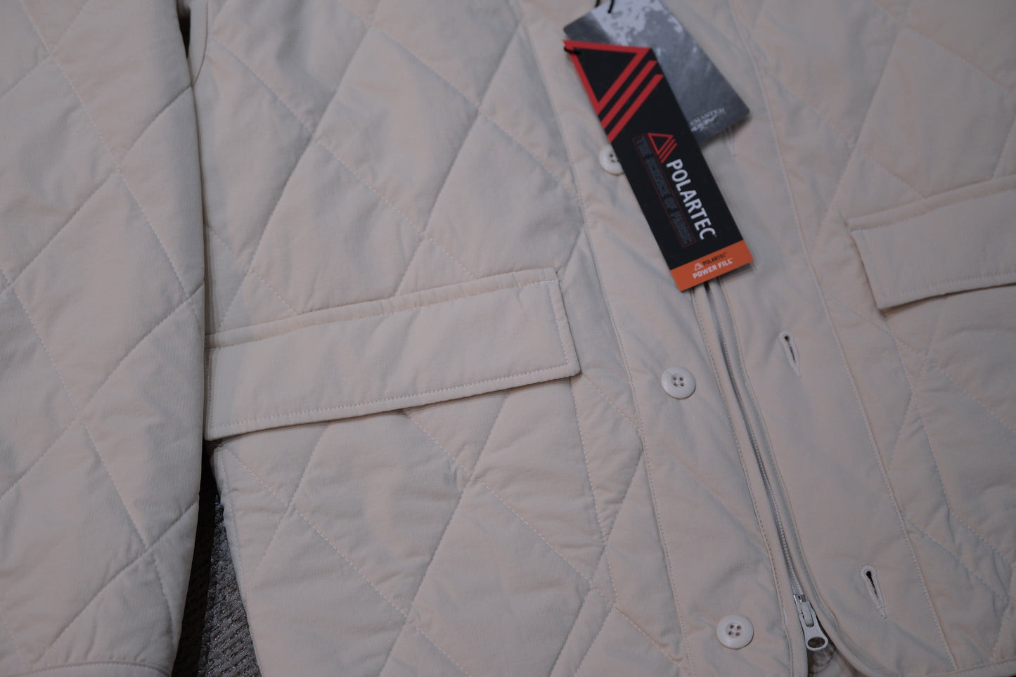 STONE MASTER/SM BONDING JACKET POLARTEC® Power Fill™(OFF WHITE)