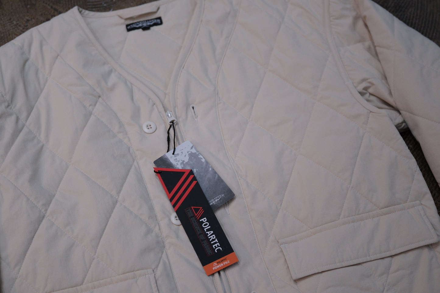 STONE MASTER/SM BONDING JACKET POLARTEC® Power Fill™(OFF WHITE)