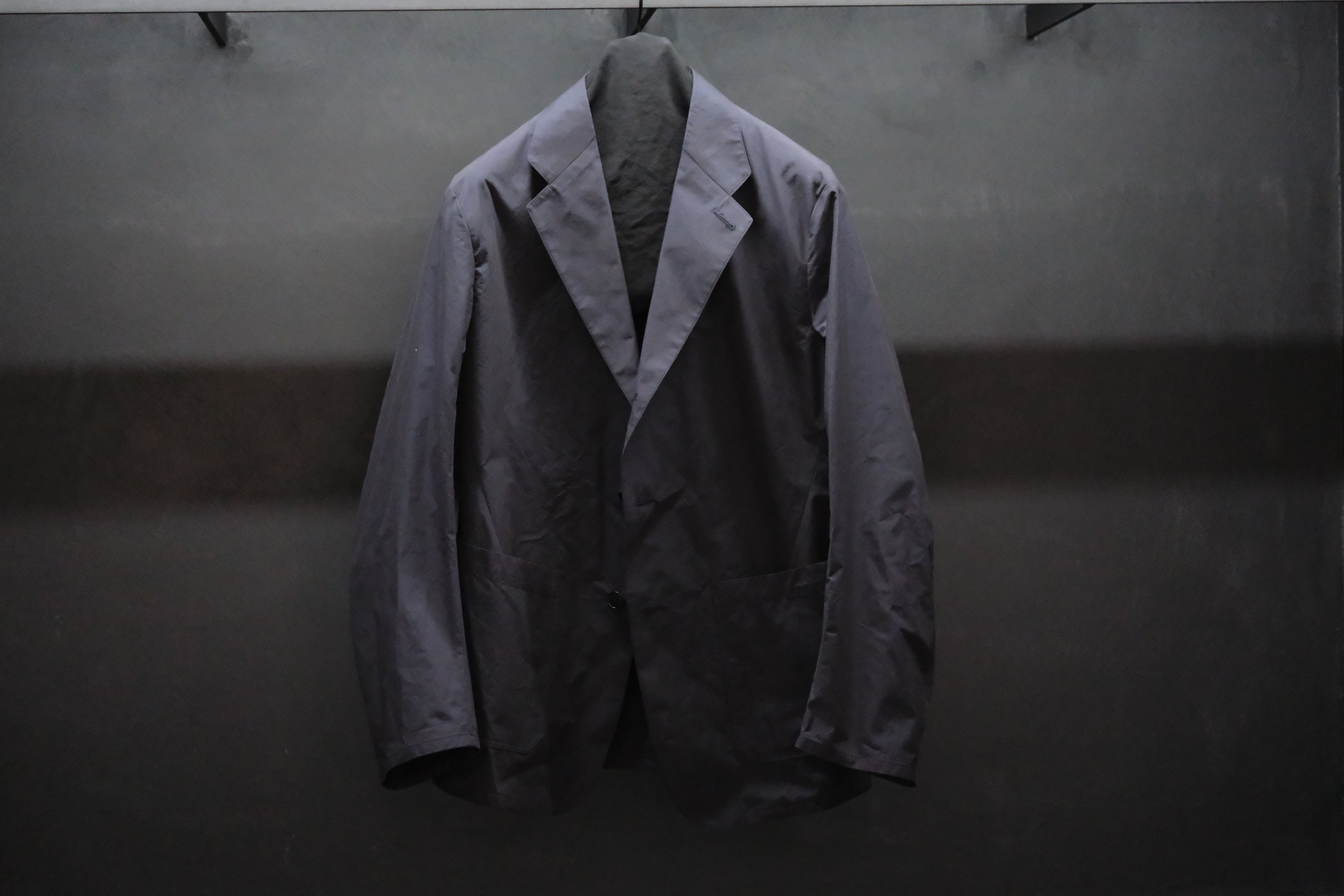 HEUGN（ユーゲン） HENRRI ジャケット JACKET028 サイズ3 HEUGN（ユーゲン）HENRRI コットンポプリン3Bジャケット JACKET028