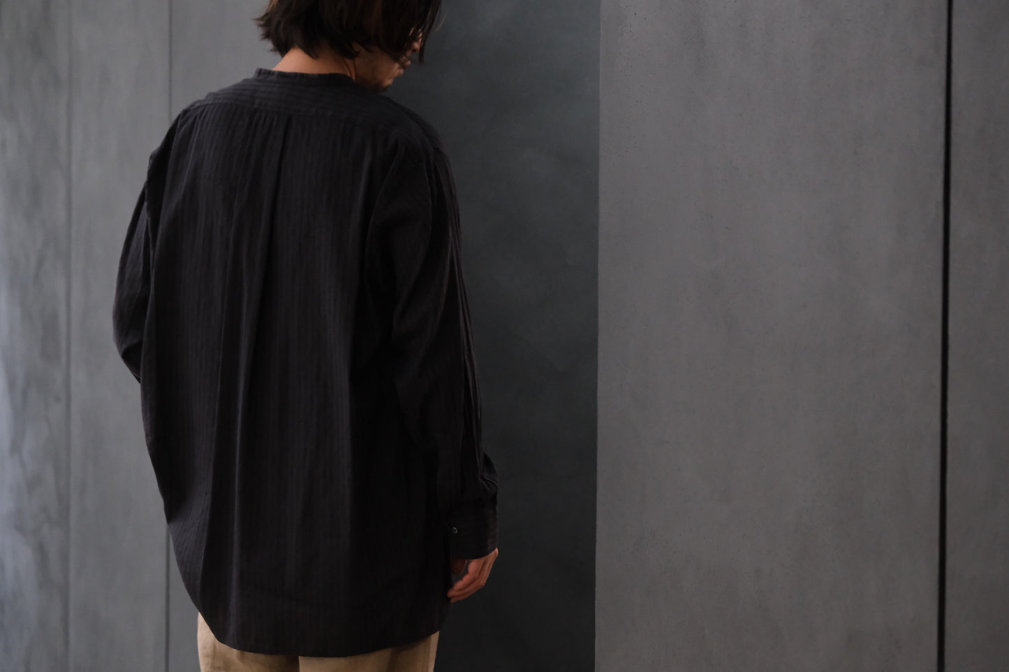 HEUGN/SHIRT104/Morris LINO silk Jqd