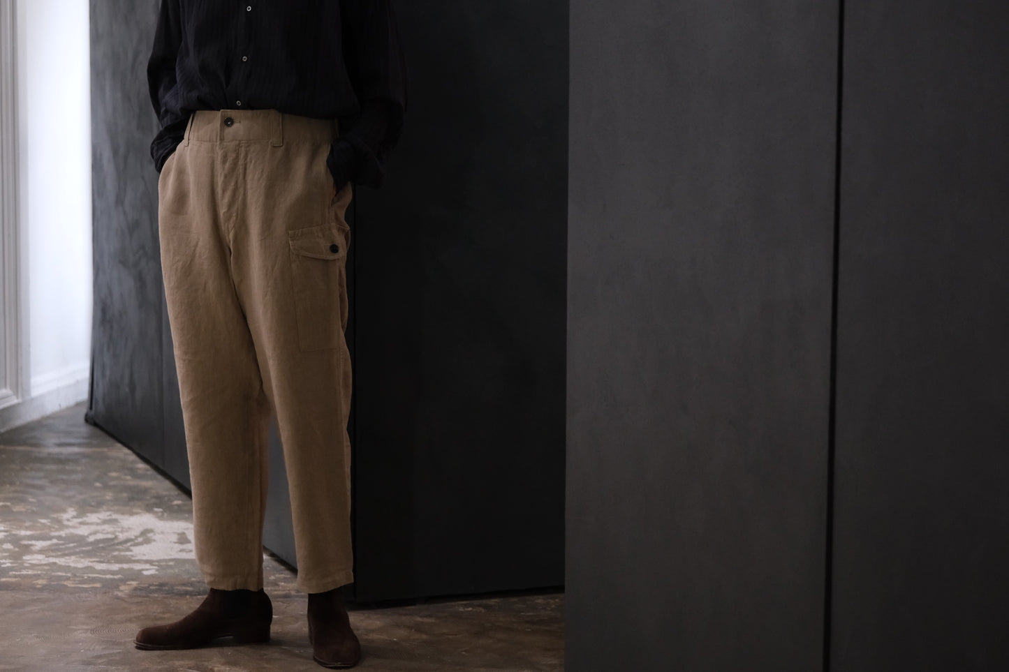 HEUGN/TROUSER105/LINO RAFE Military