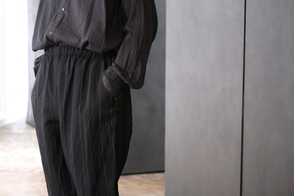 HEUGN/TROUSER104/Copper EASY LINEN