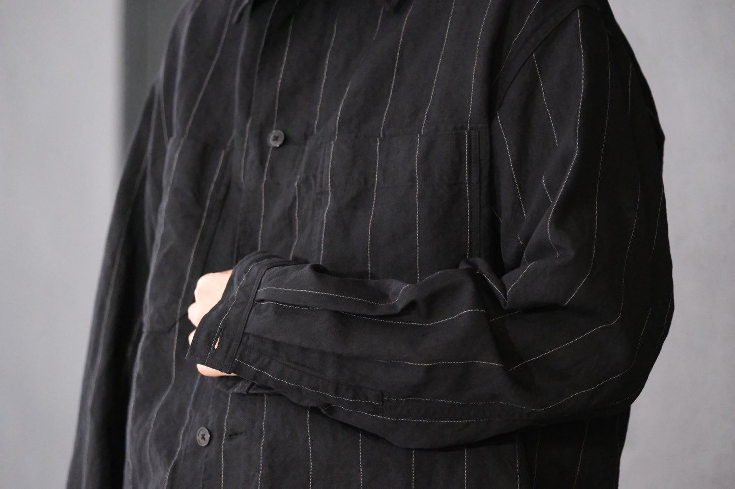 HEUGN/SHIRT132/Ian CPO LINEN