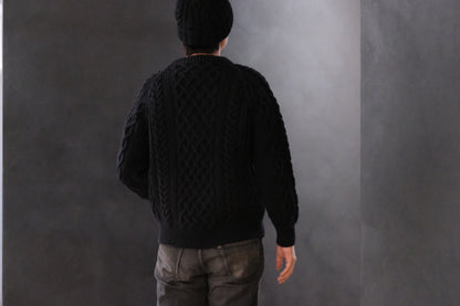 ALLEVOL /CABLE KNIT CREW 1A