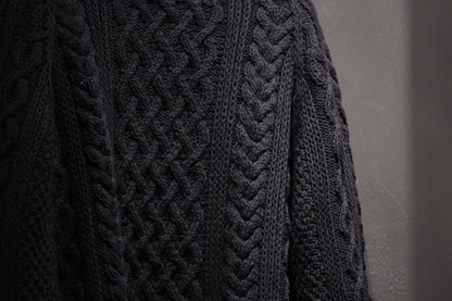 ALLEVOL /CABLE KNIT CREW 1A