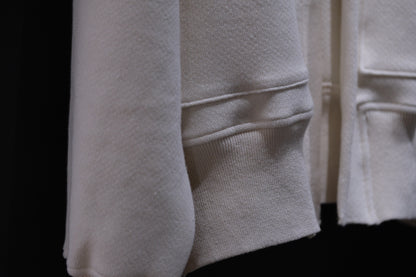 POSTELEGANT/ Hemp Cotton Knit Blouson / Off White
