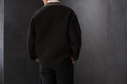 advent（Lister Limited) Rever Sewing Blouson / Dark Brown