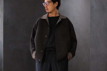 advent（Lister Limited) Rever Sewing Blouson / Dark Brown