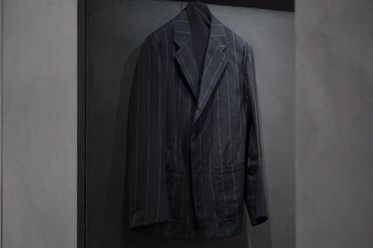 HEUGN/JACKET045/Henrri LINEN STRIPE