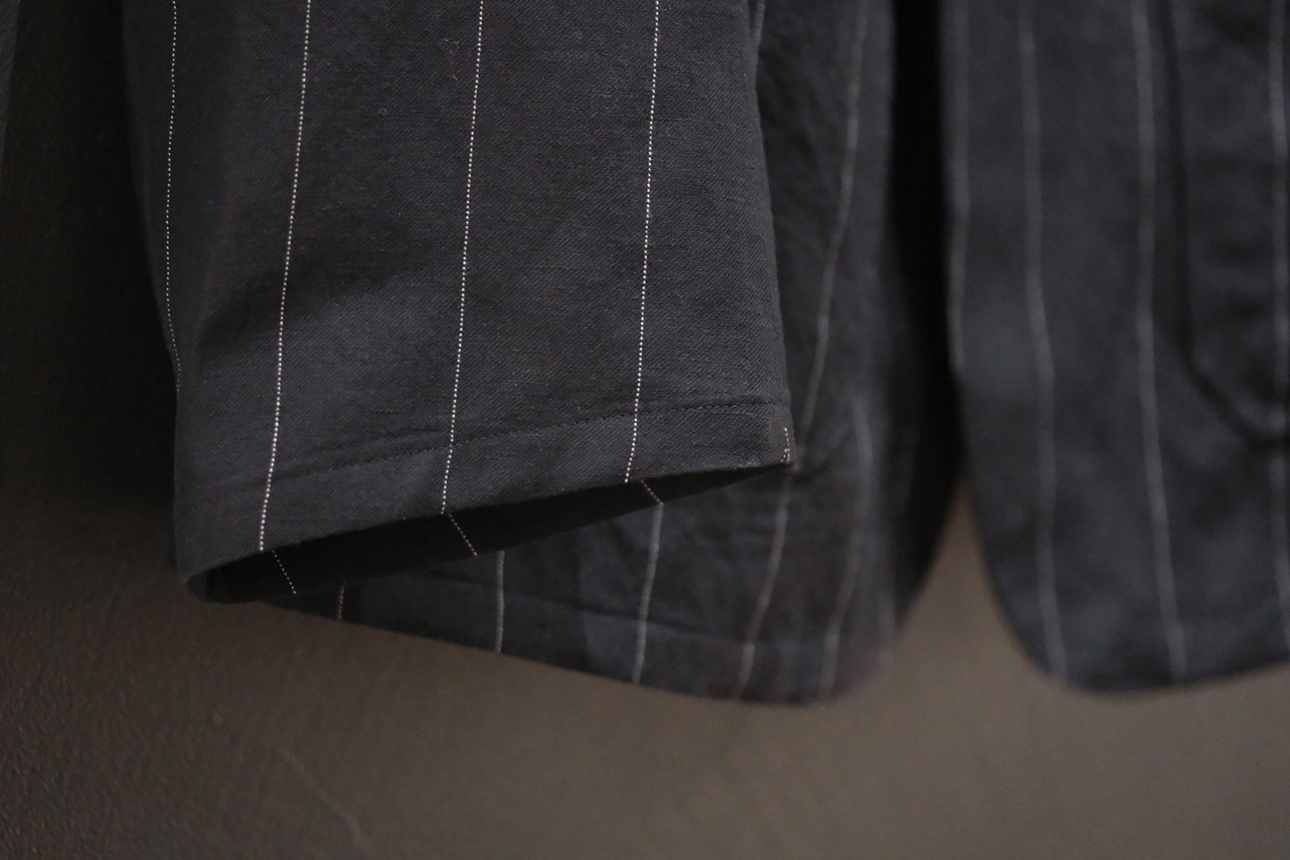 HEUGN/JACKET045/Henrri LINEN STRIPE