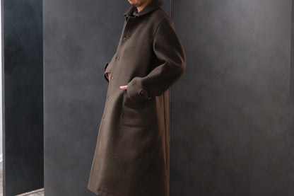 The 2 Monkeys / Long-A Wool Over Coat (TM03434) LODEN