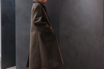 The 2 Monkeys / Long-A Wool Over Coat (TM03434) LODEN