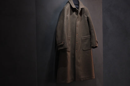 The 2 Monkeys / Long-A Wool Over Coat (TM03434) LODEN