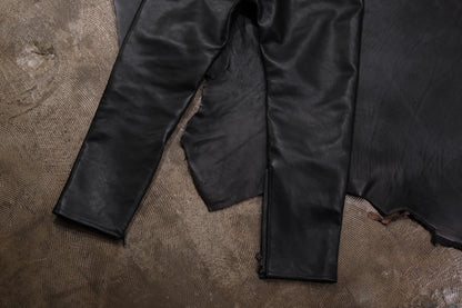 BAA COSTUME MFG.  "MUSTANG LEATHER PANTS” OILED HORSEHIDE / Bow&Arrow