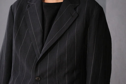 HEUGN/JACKET045/Henrri LINEN STRIPE
