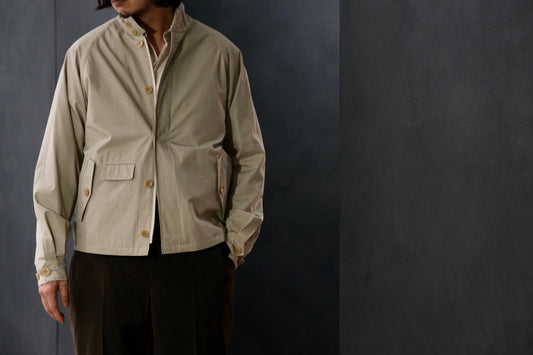 COHERENCE/GIANNI/COHÉRENCE WEATHER RESISTANT COTTON LIGHT/BEIGE