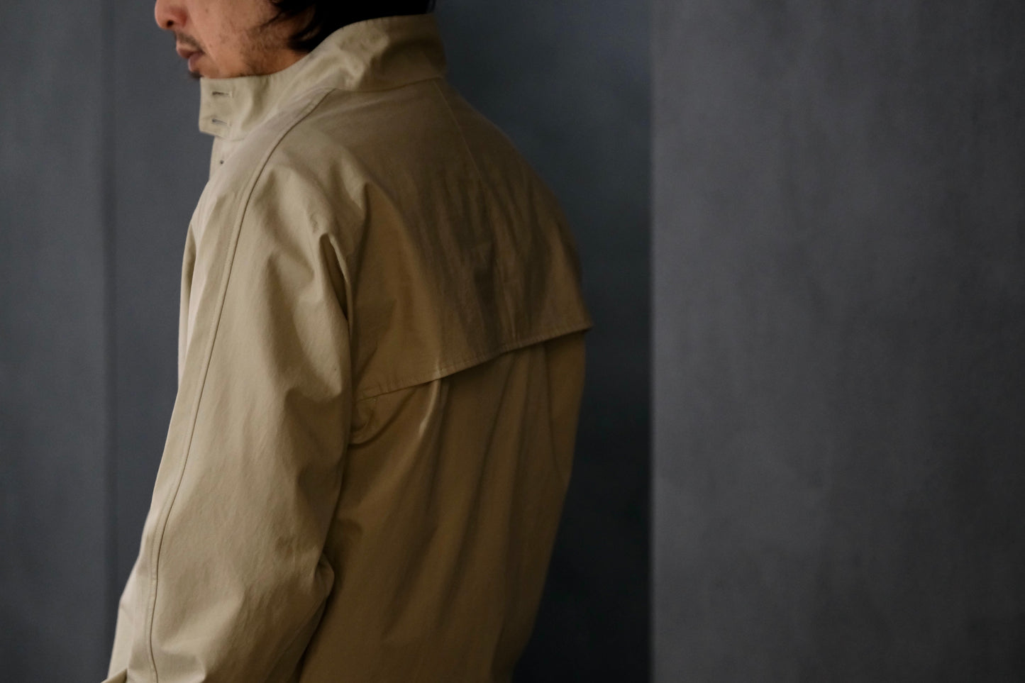 COHERENCE/GIANNI/COHÉRENCE WEATHER RESISTANT COTTON LIGHT/BEIGE