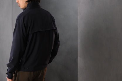 COHERENCE/GIANNI/Antique Wool Gabardine/D.NAVY