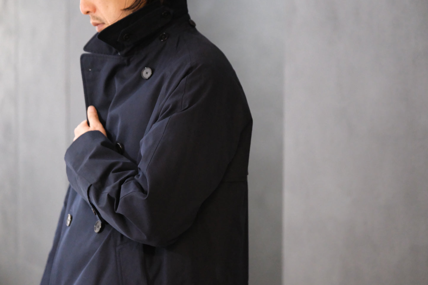 COHÉRENCE/Mod.FOUFOU Ⅱ/COHÉRENCE GABARDINE /D.BLUE